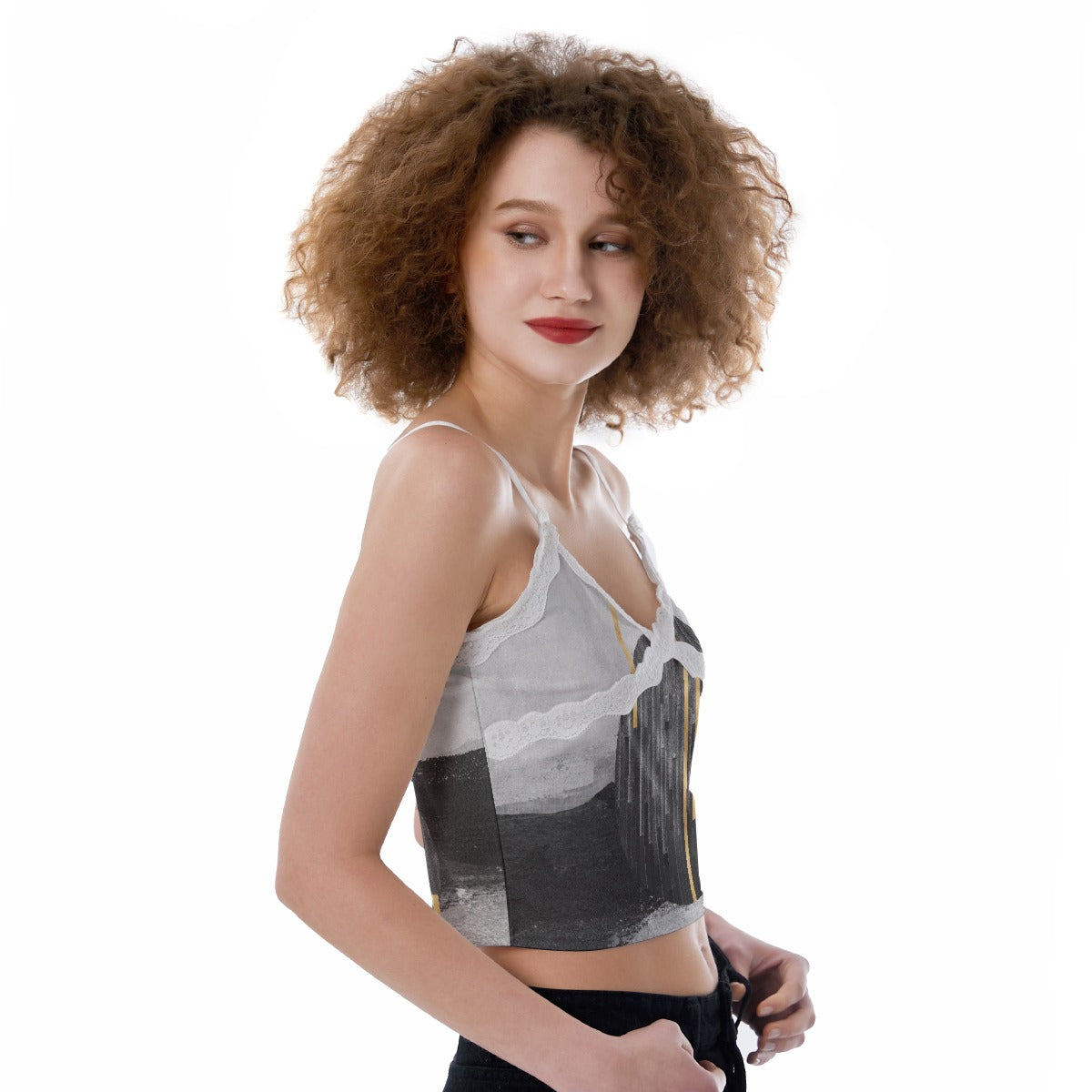 All-Over Print Women's Lace Camisole