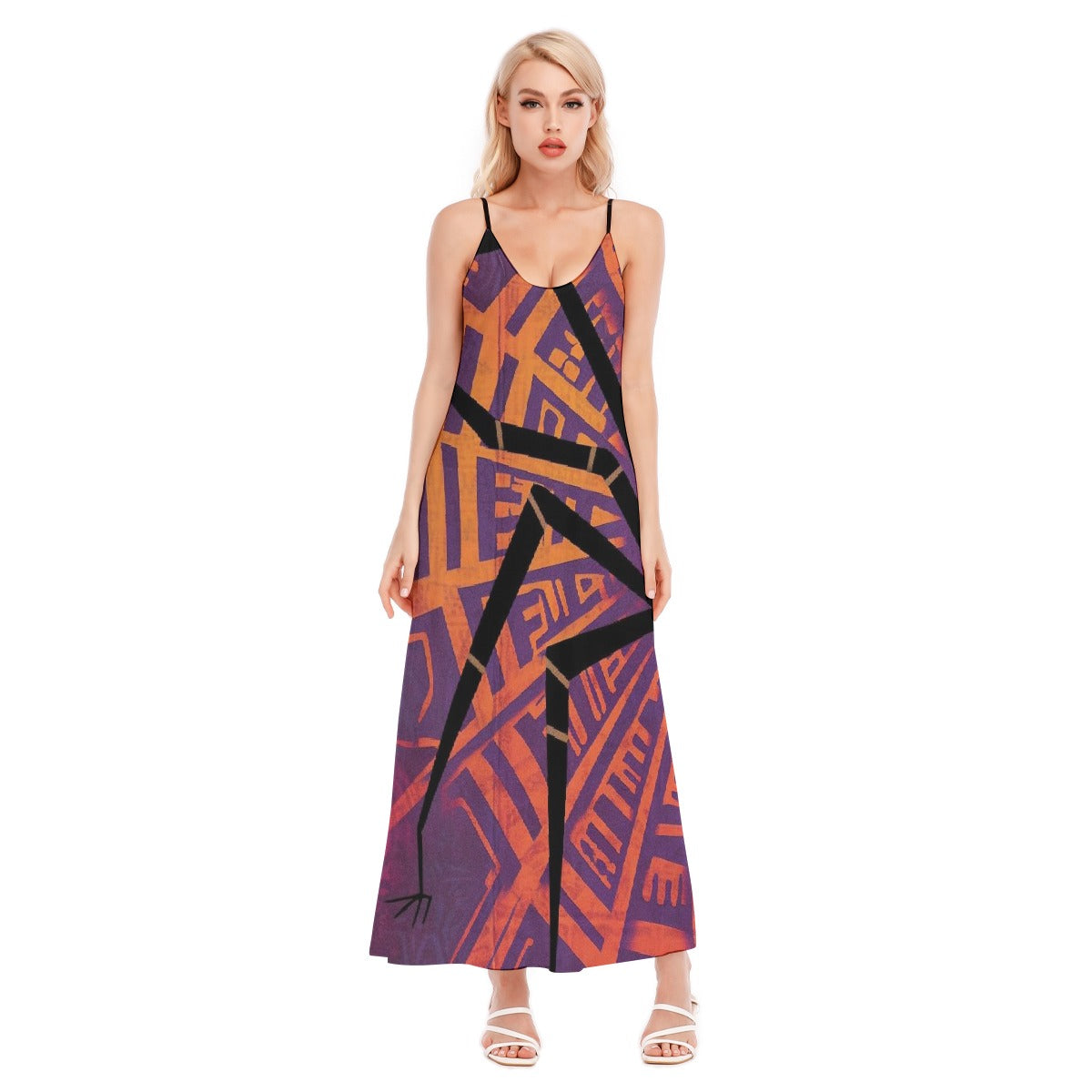 All-Over Print Women's Sling Dress