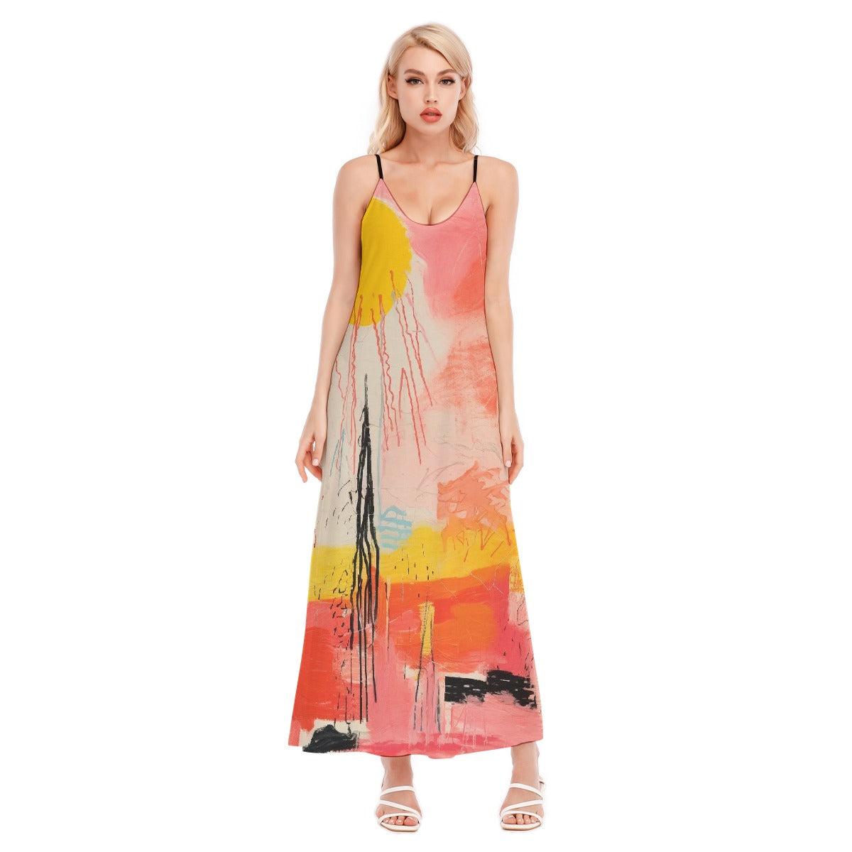All-Over Print Women's Sling Dress