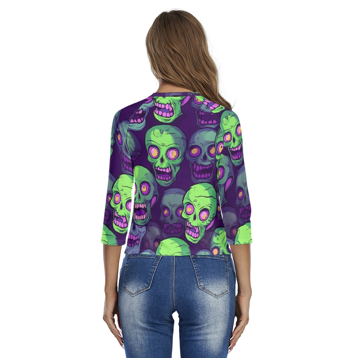 All-Over Print Women's Raglan Sleeves T-shirts