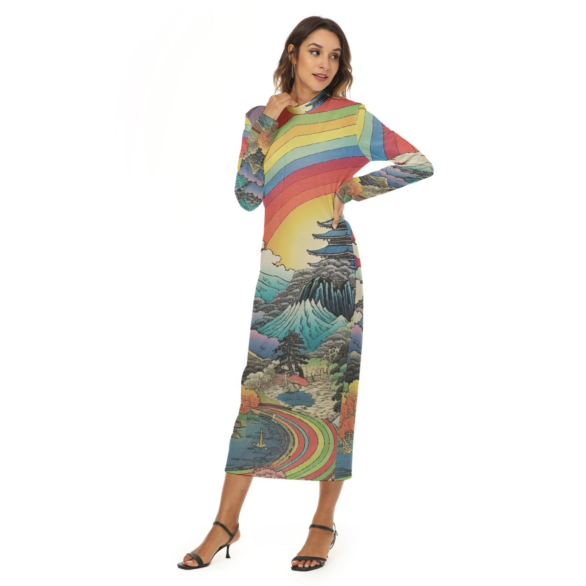 All-Over Print Women's Hip Dress
