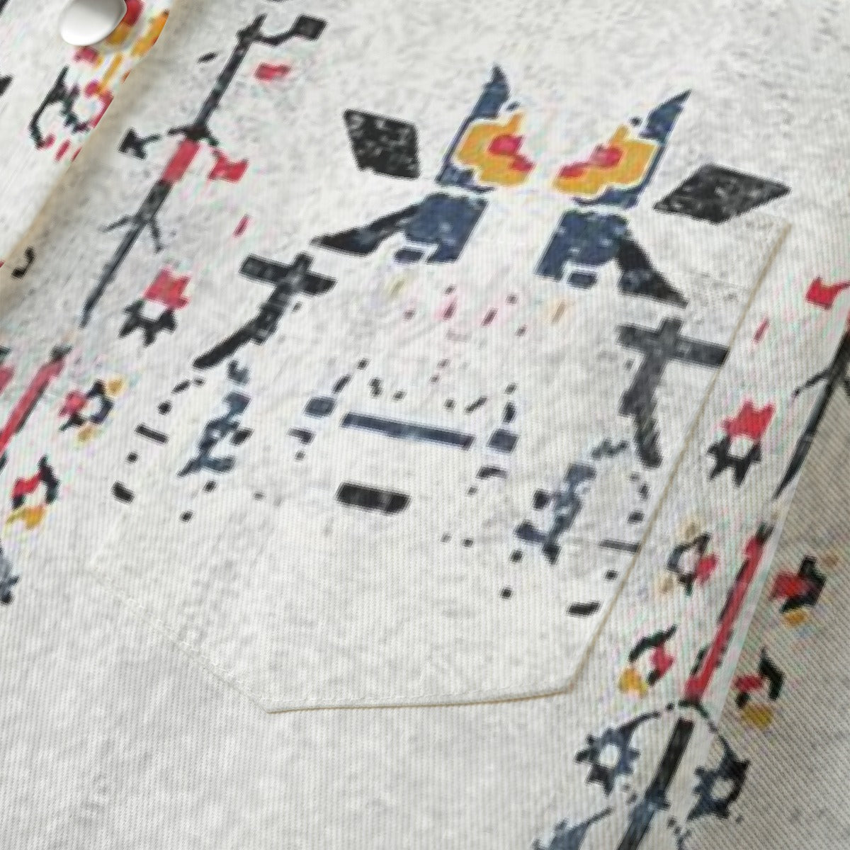 All-Over Print Women's Cropped Jacket | 245GSM Cotton