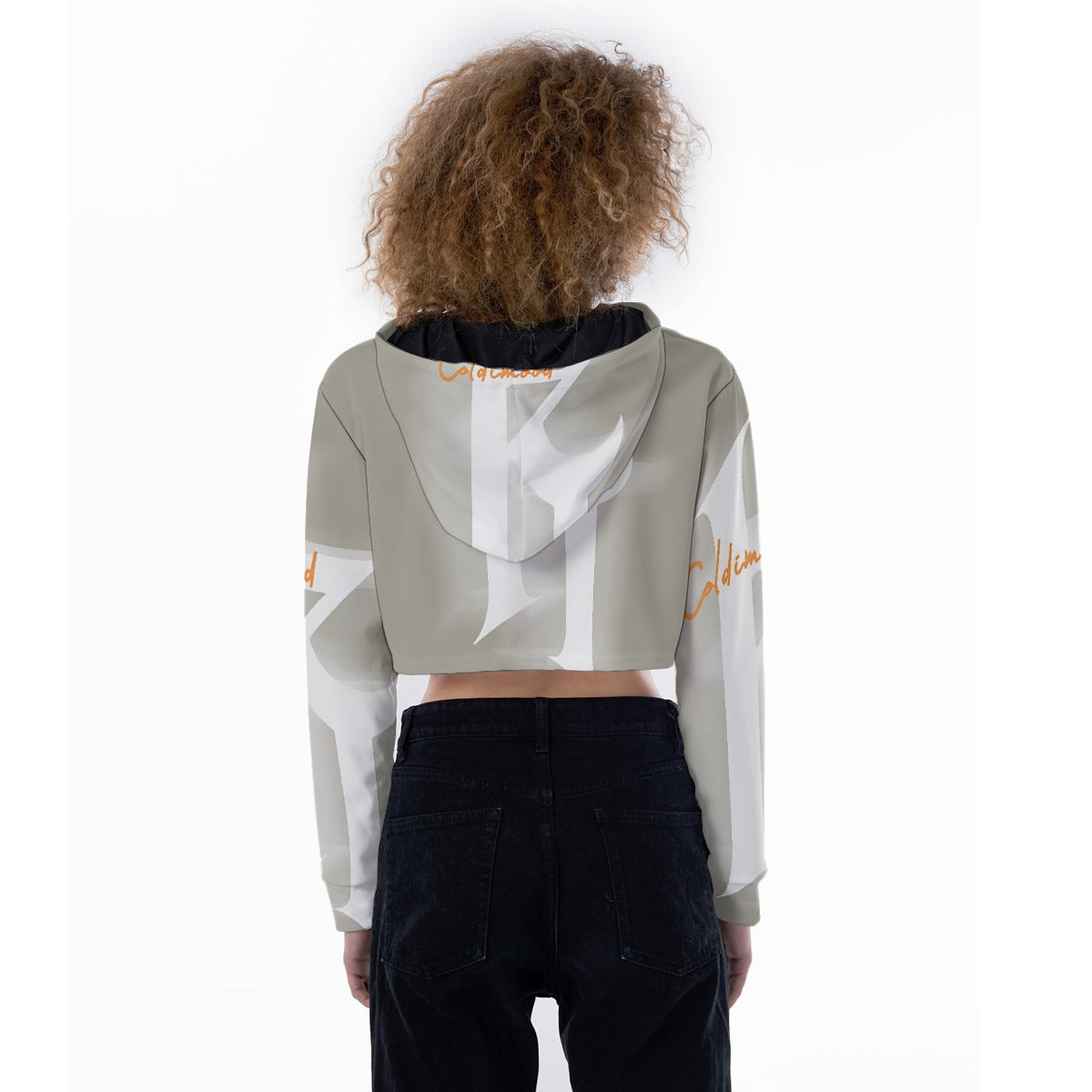 All-Over Print Women's Crop Top Hoodie