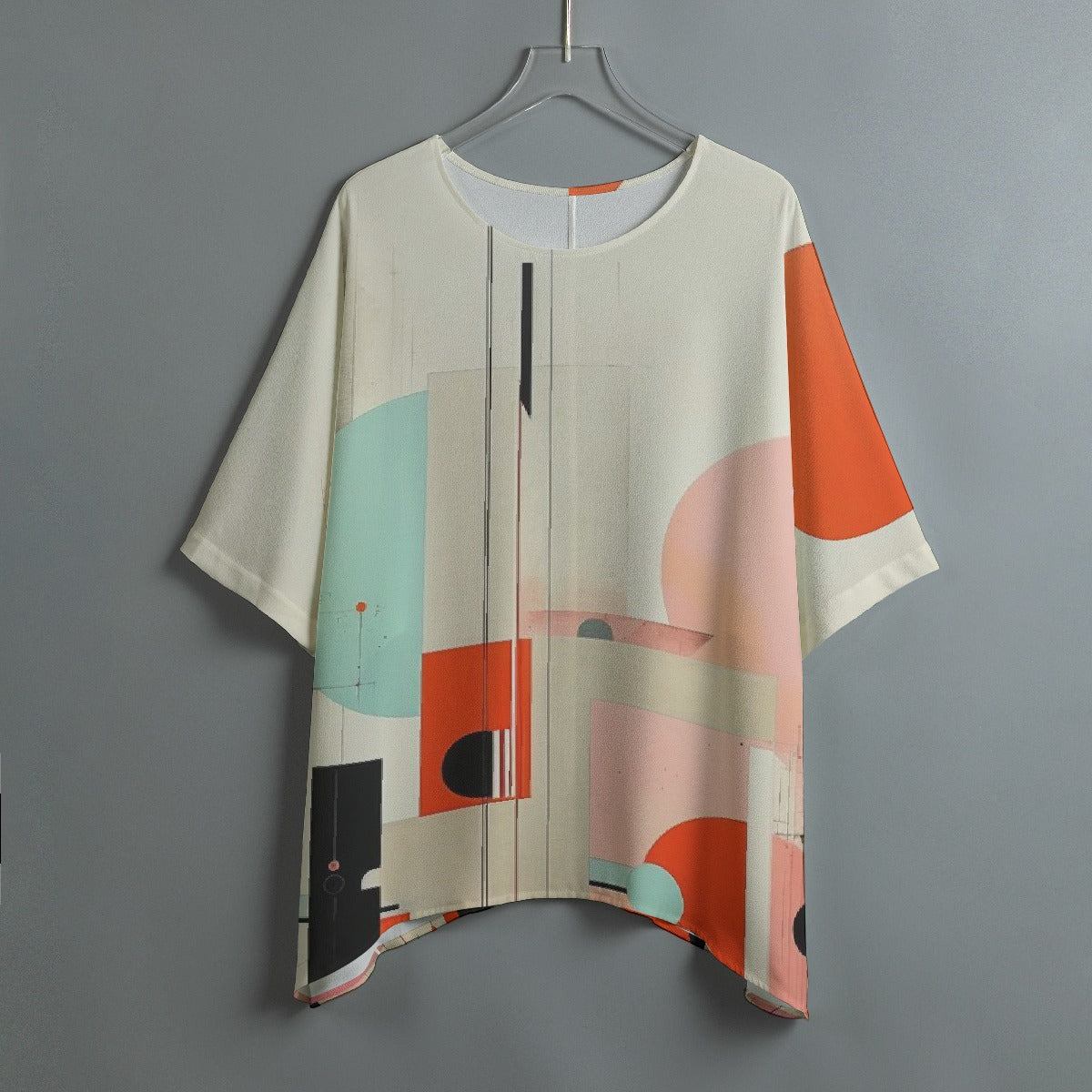 All-Over Print Women's Bat Sleeve Shirt