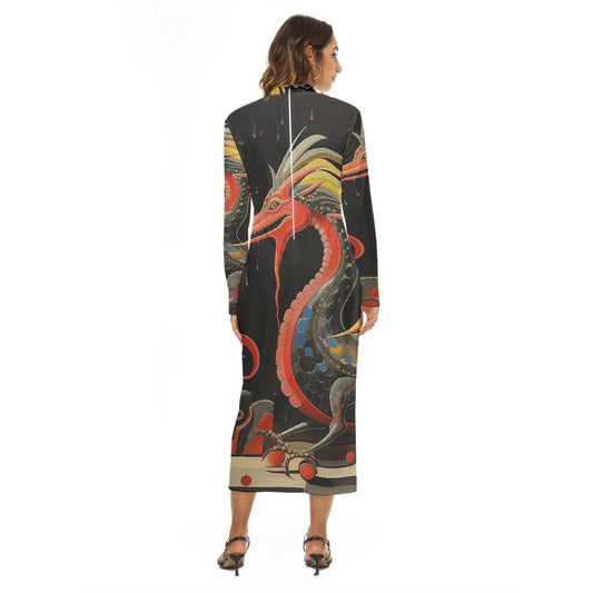 All-Over Print Women's Hip Dress