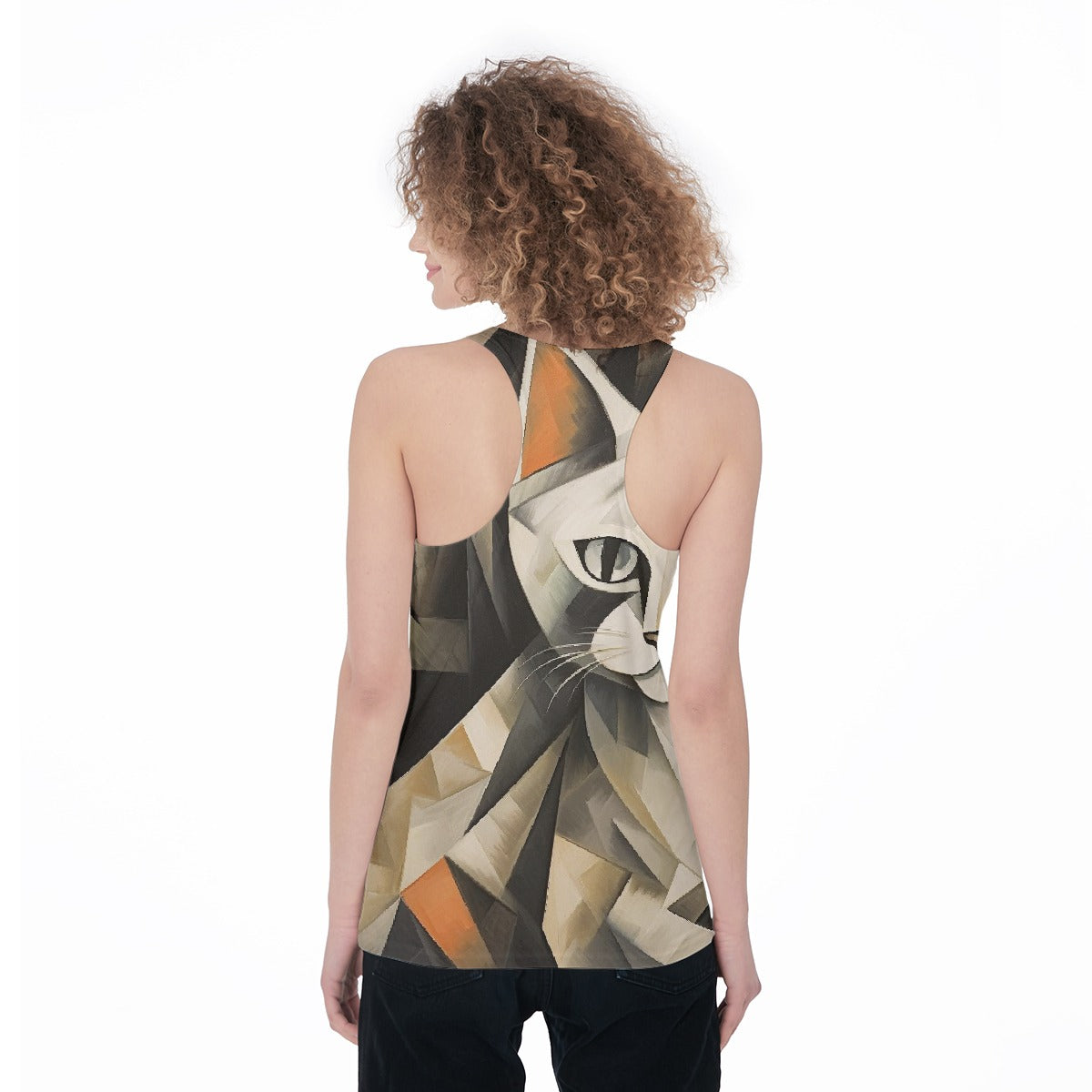 All-Over Print Women's Racerback Tank Top