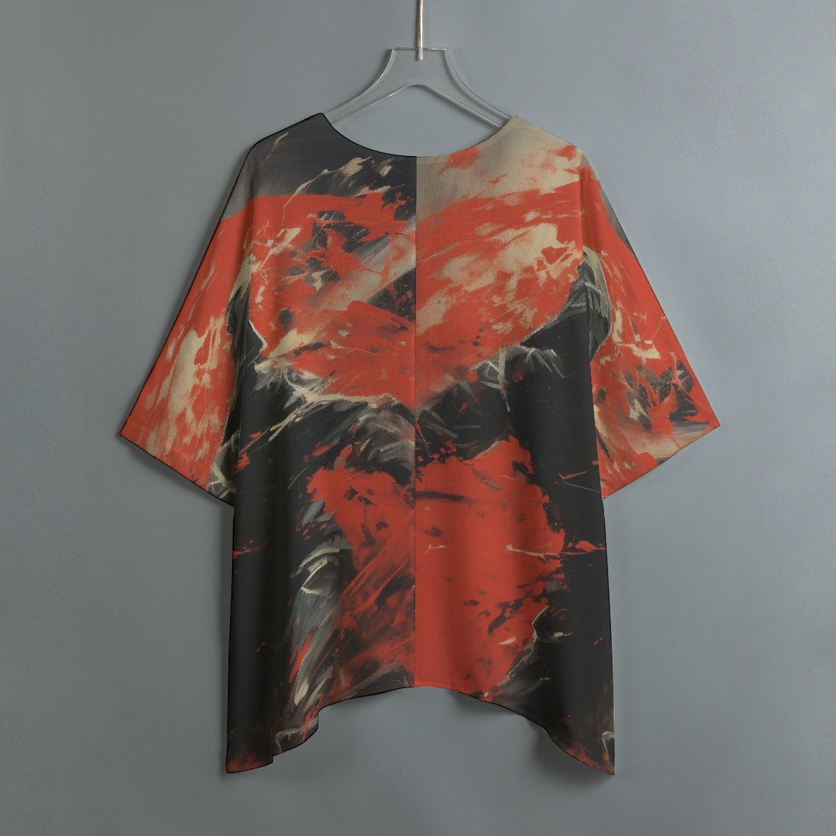 All-Over Print Women's Bat Sleeve Shirt