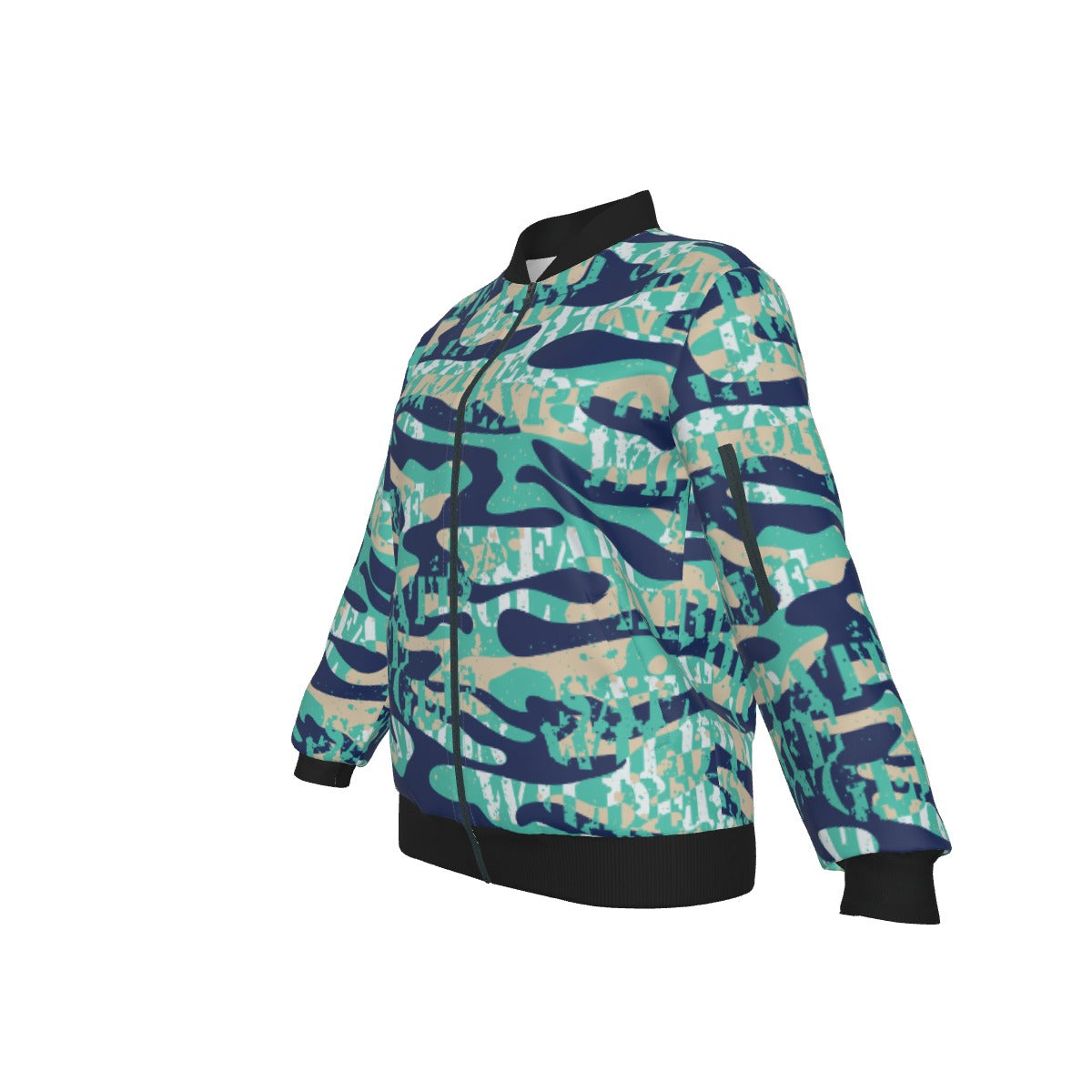 All-Over Print Women's Jacket