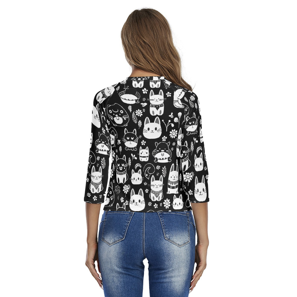 All-Over Print Women's Raglan Sleeves T-shirts