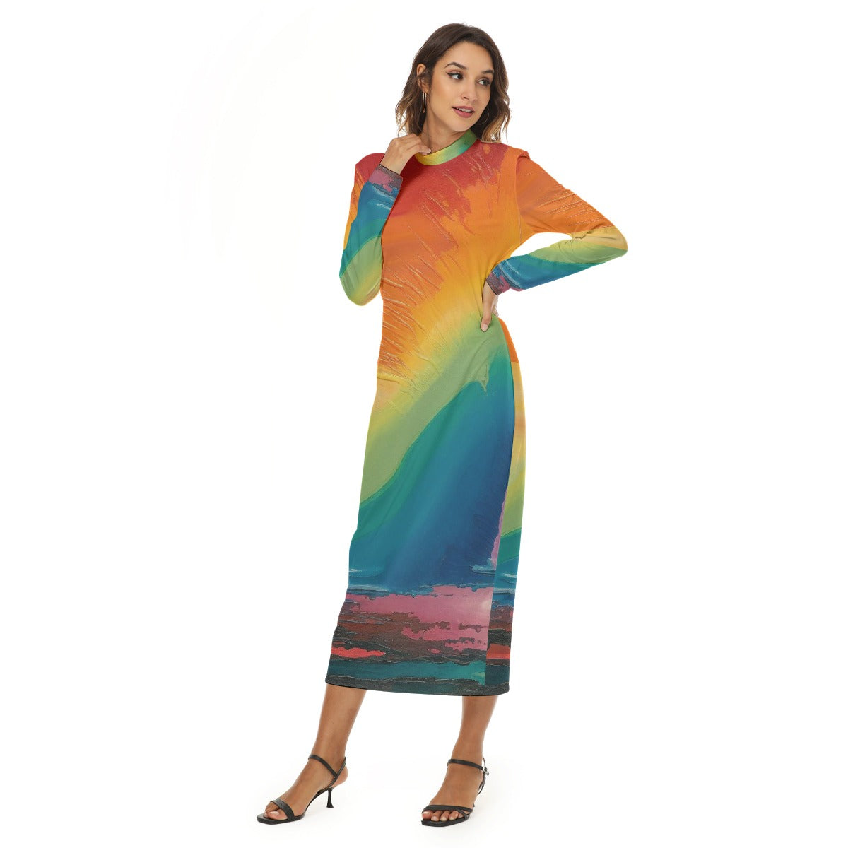 All-Over Print Women's Hip Dress