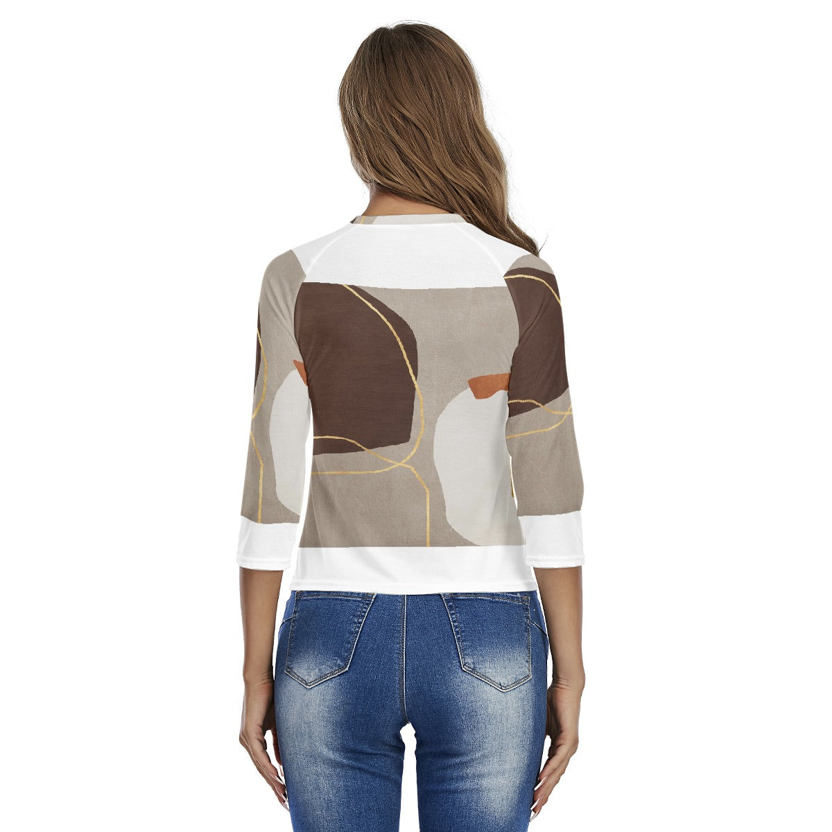 All-Over Print Women's Raglan Sleeves T-shirts