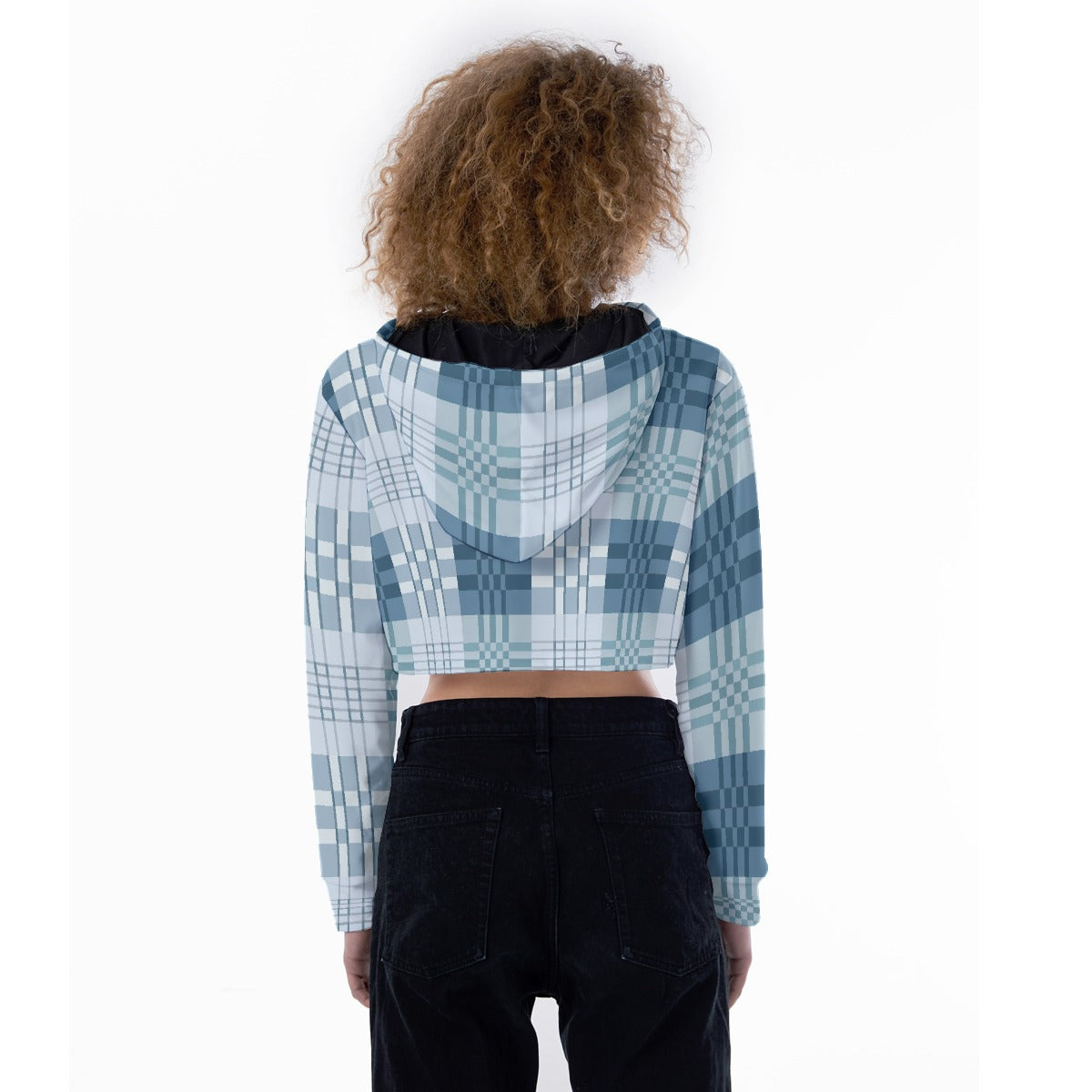 All-Over Print Women's Crop Top Hoodie