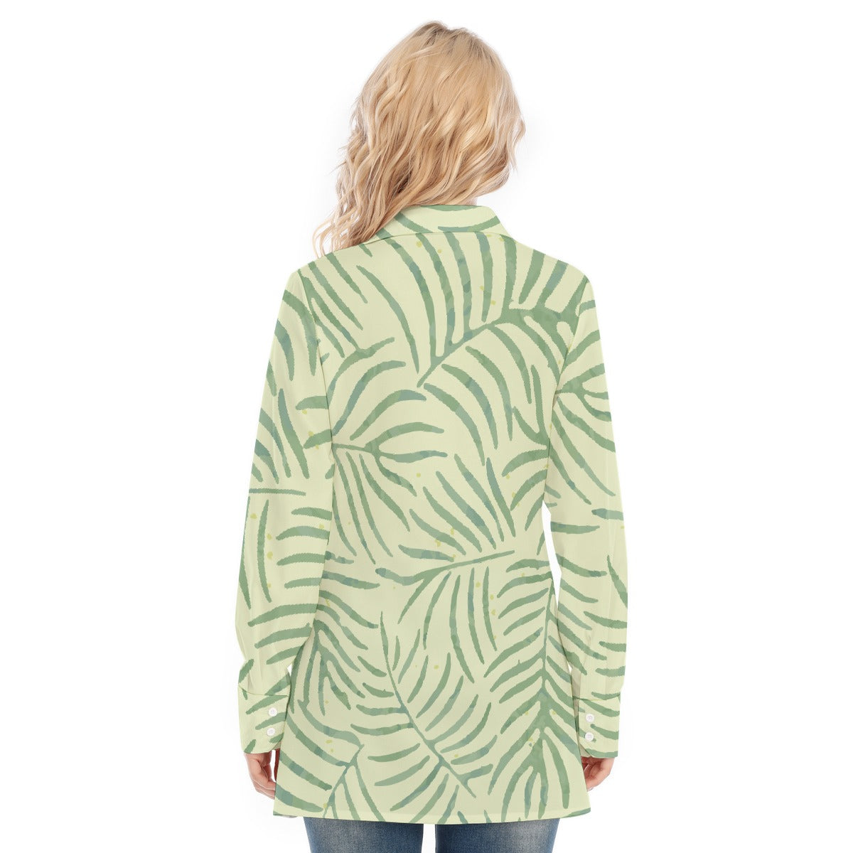 All-Over Print Women's Long Shirt