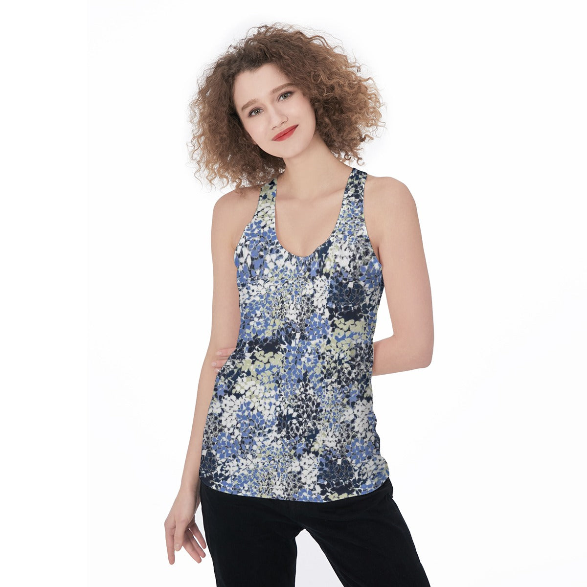All-Over Print Women's Racerback Tank Top