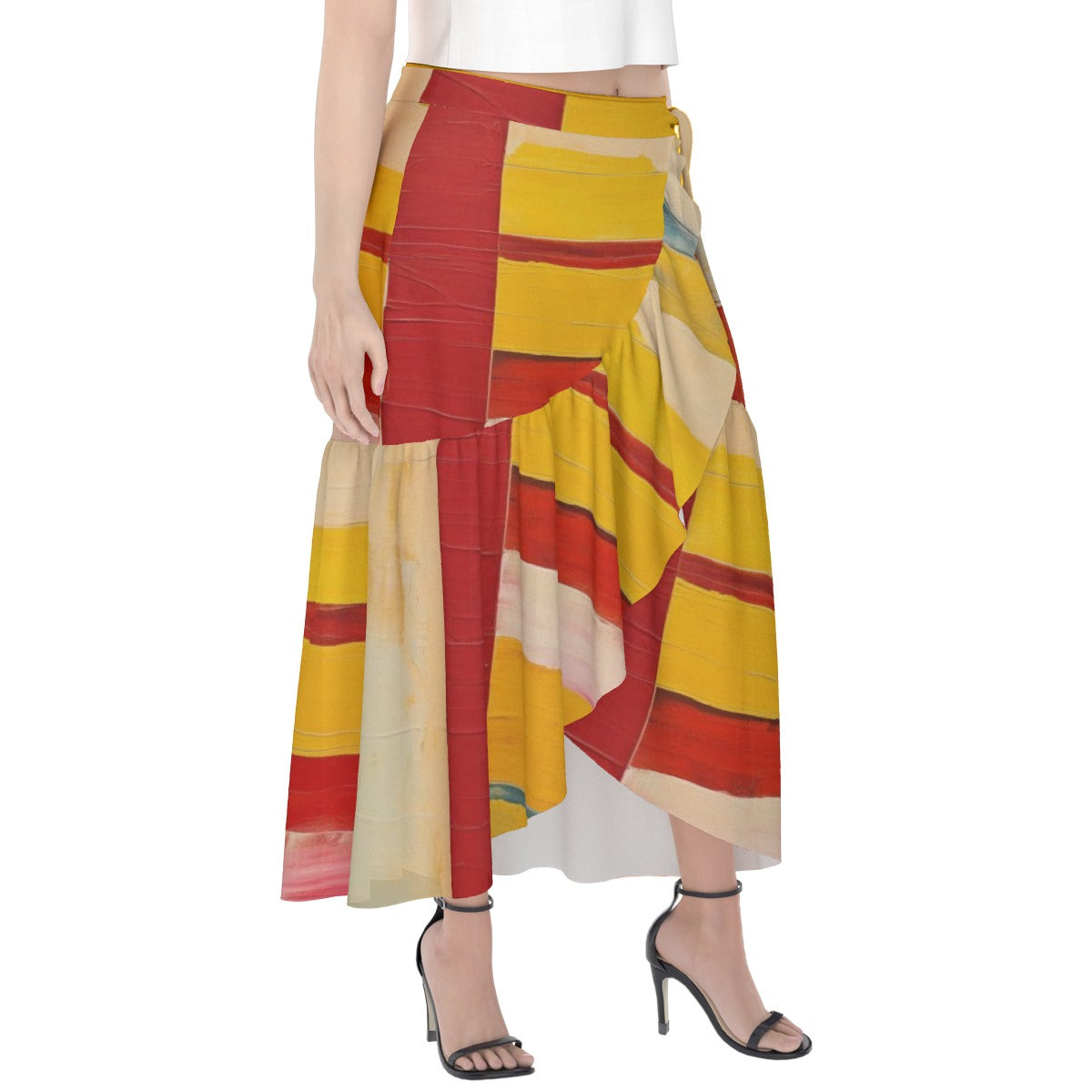 All-Over Print Women's Wrap Skirt