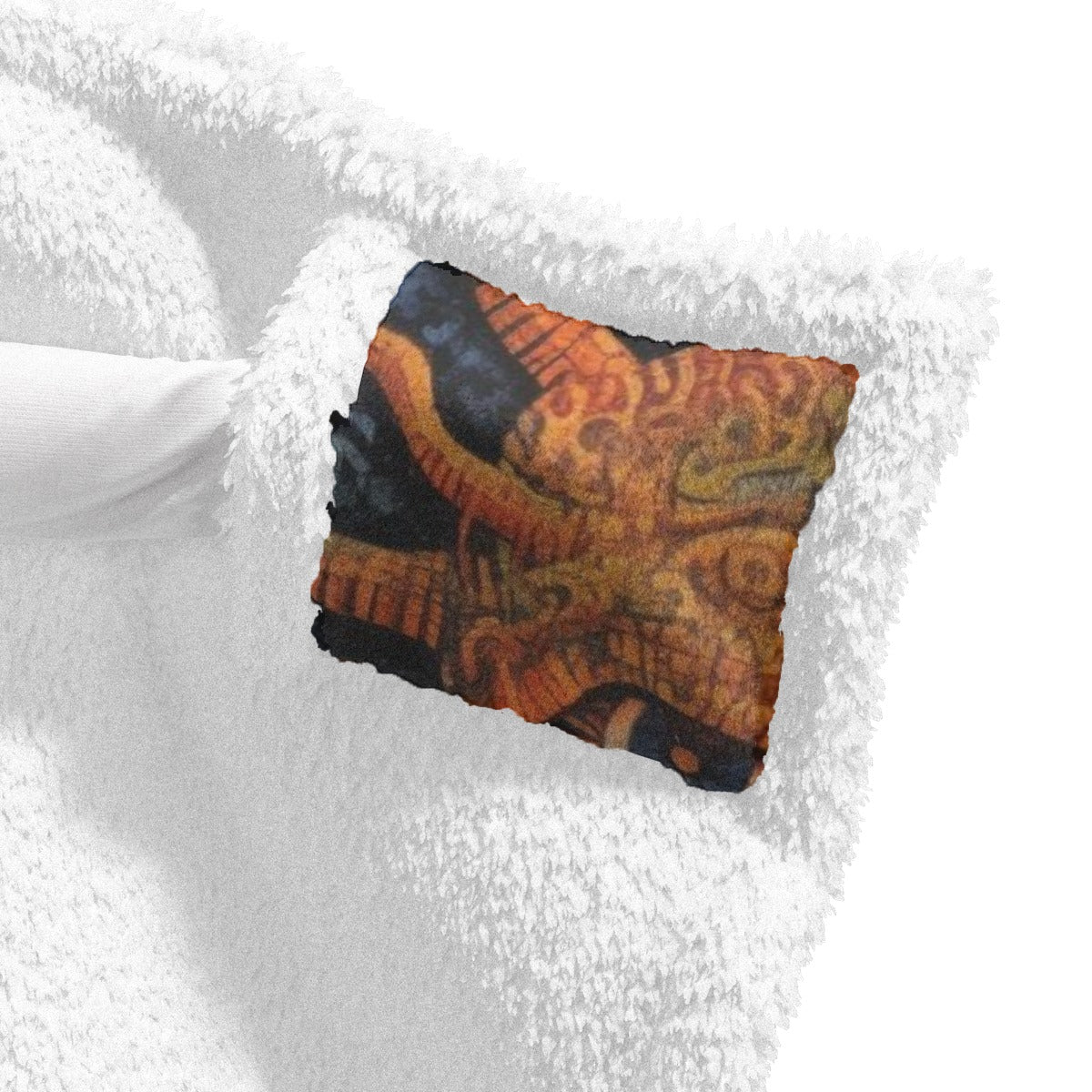 All-Over Print Unisex Wearable Hooded Blanket