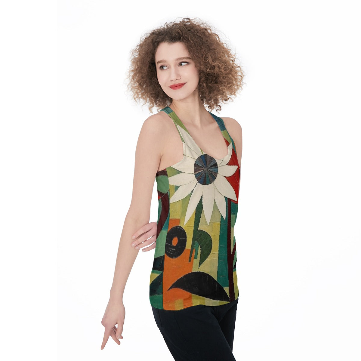 All-Over Print Women's Racerback Tank Top