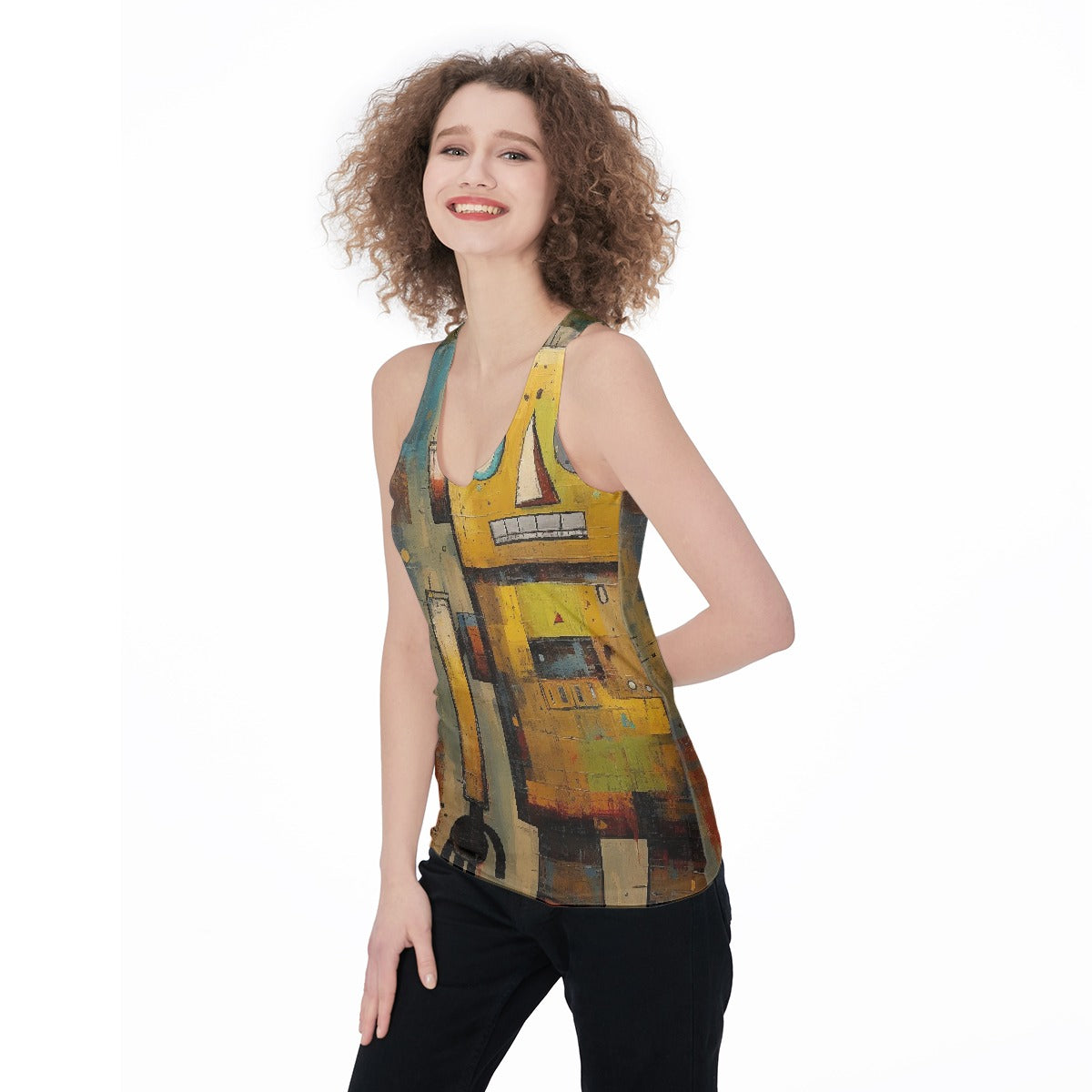 All-Over Print Women's Racerback Tank Top