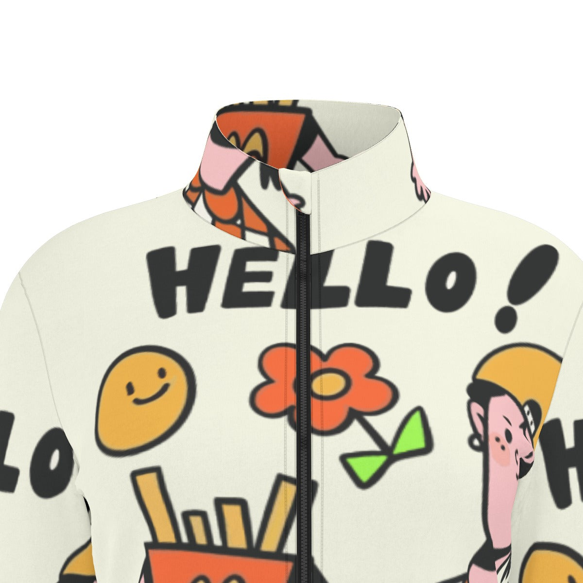 All-Over Print Women's Long Sleeve Thumbhole Jacket