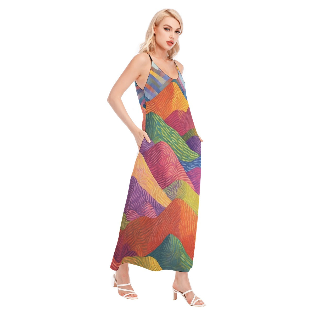 All-Over Print Women's Sling Dress