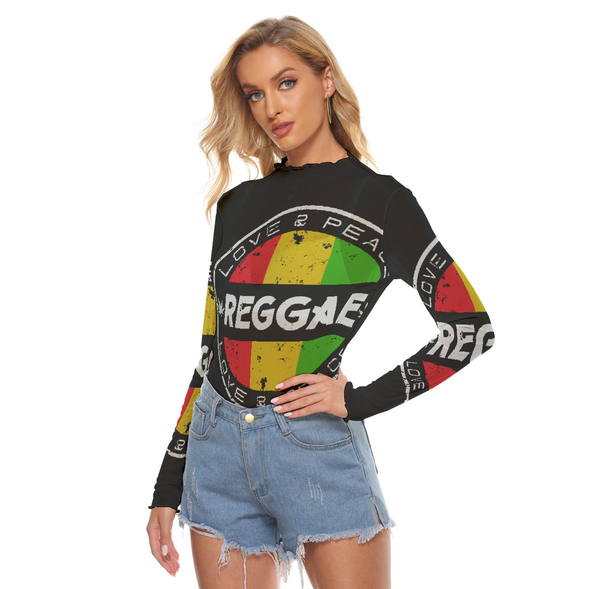 All-Over Print Women's Mesh T-shirt