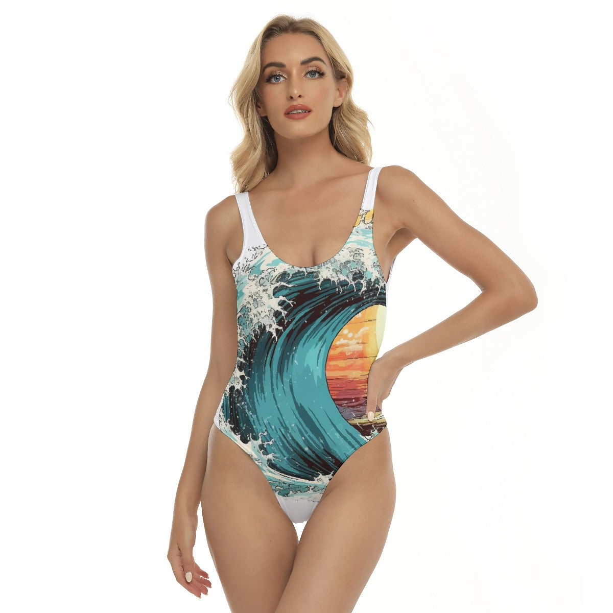 All-Over Print Women's One-piece Swimsuit