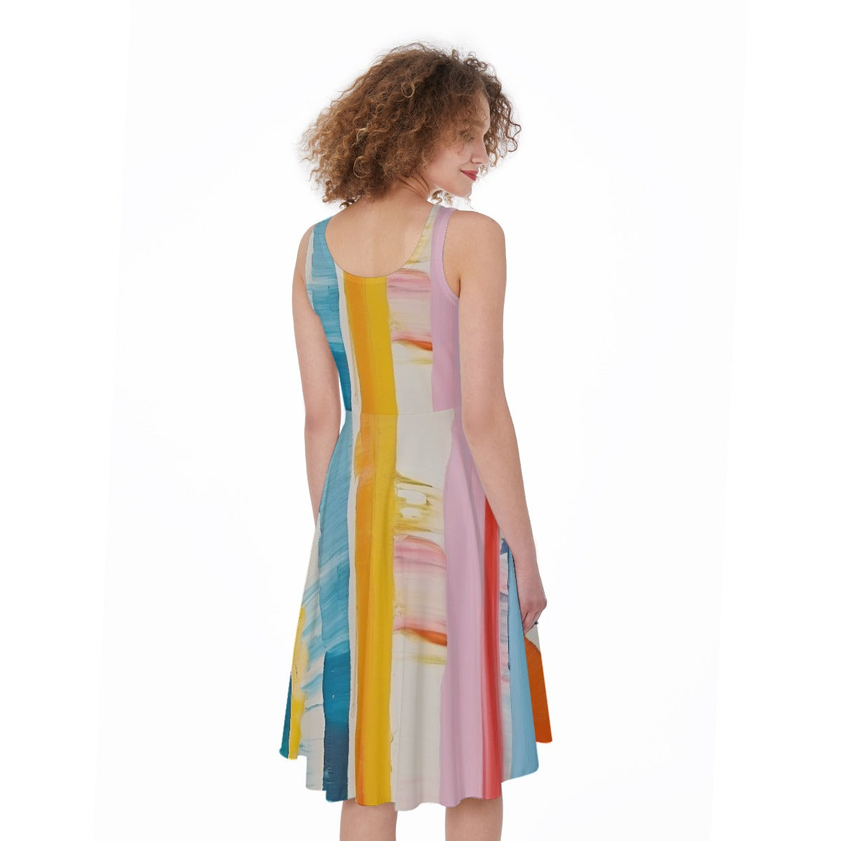 All-Over Print Women's Sleeveless Dress
