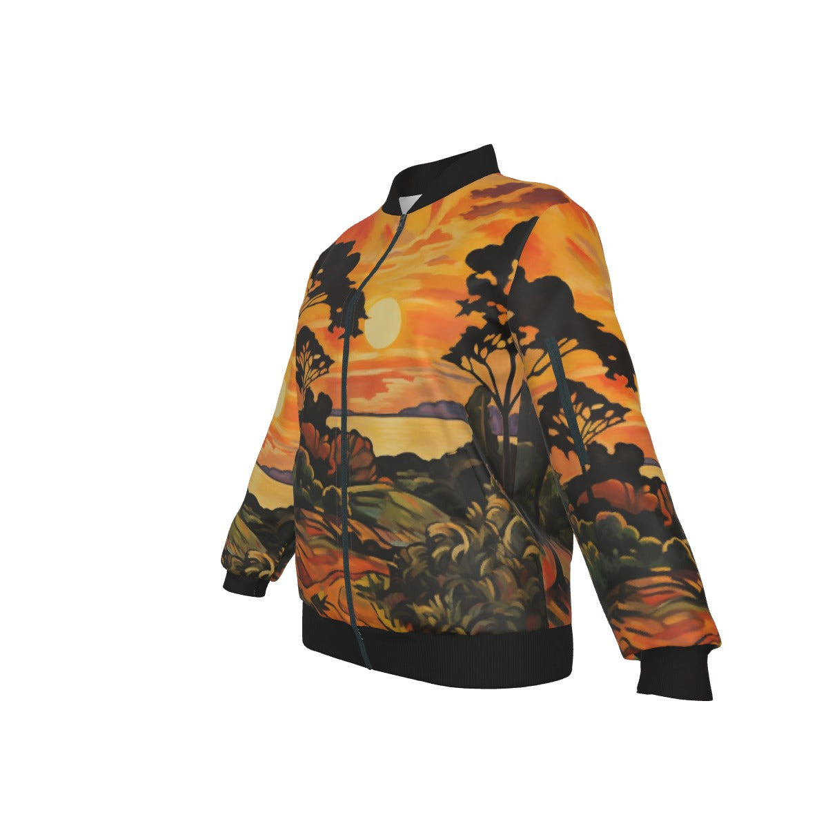 All-Over Print Women's Jacket