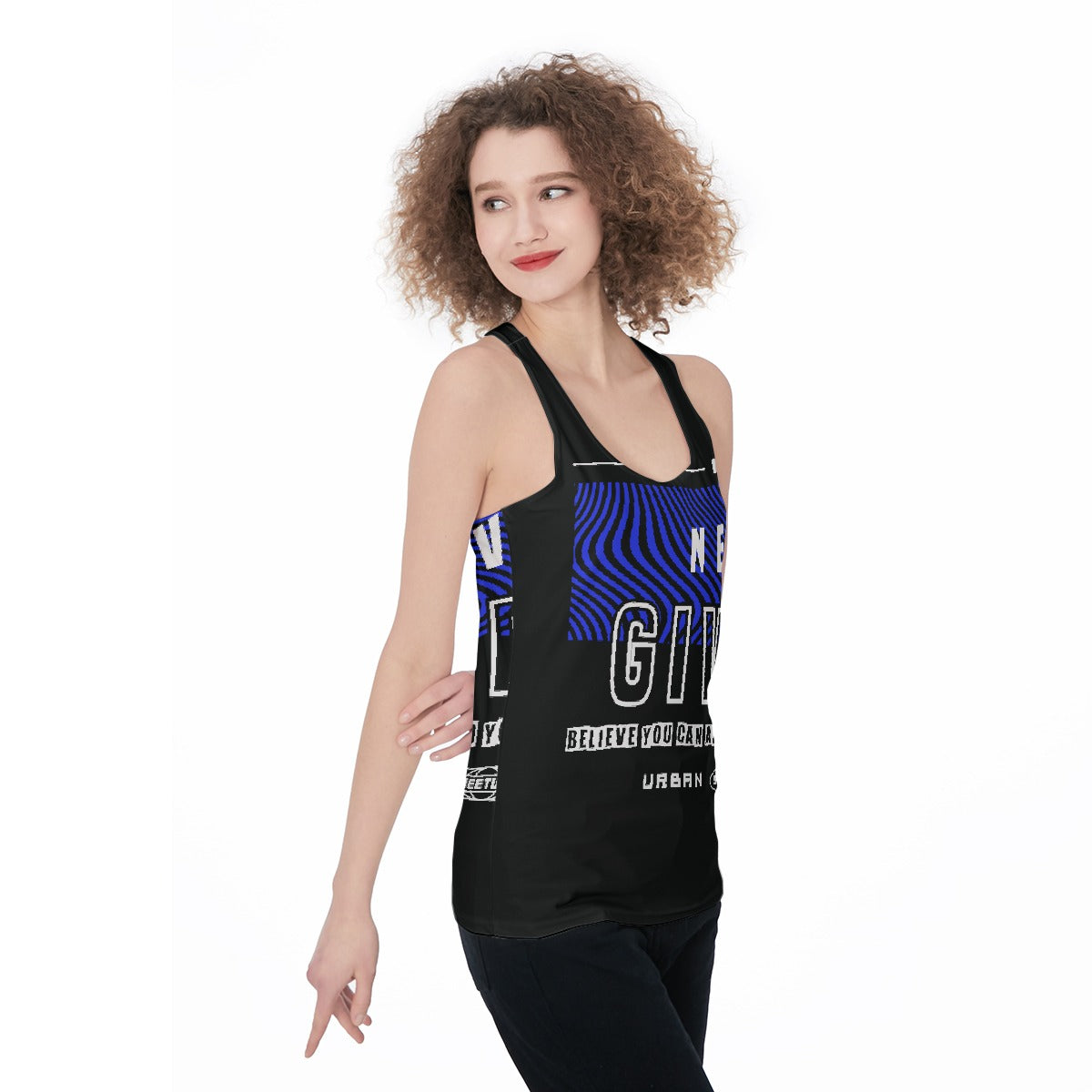 All-Over Print Women's Racerback Tank Top
