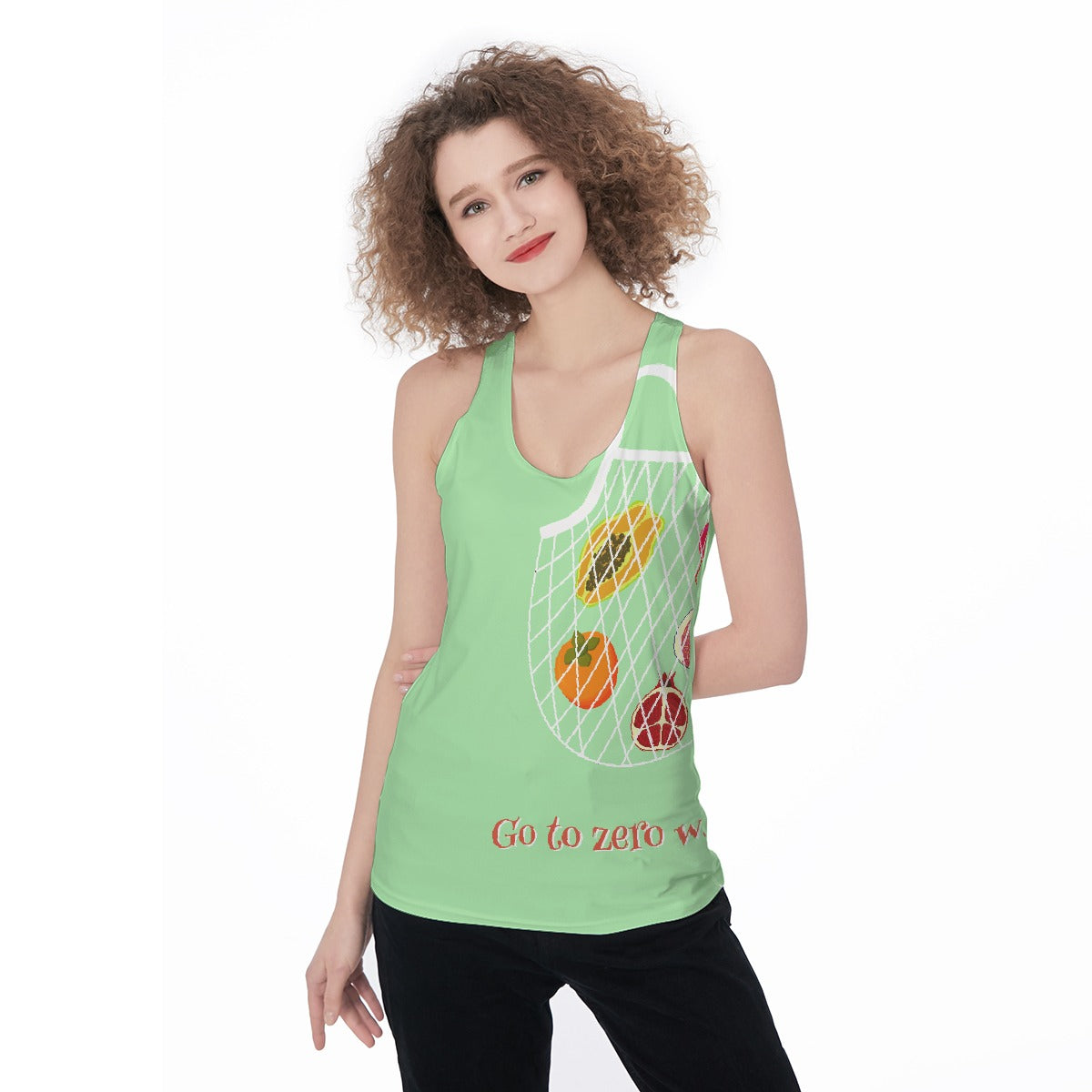 All-Over Print Women's Racerback Tank Top