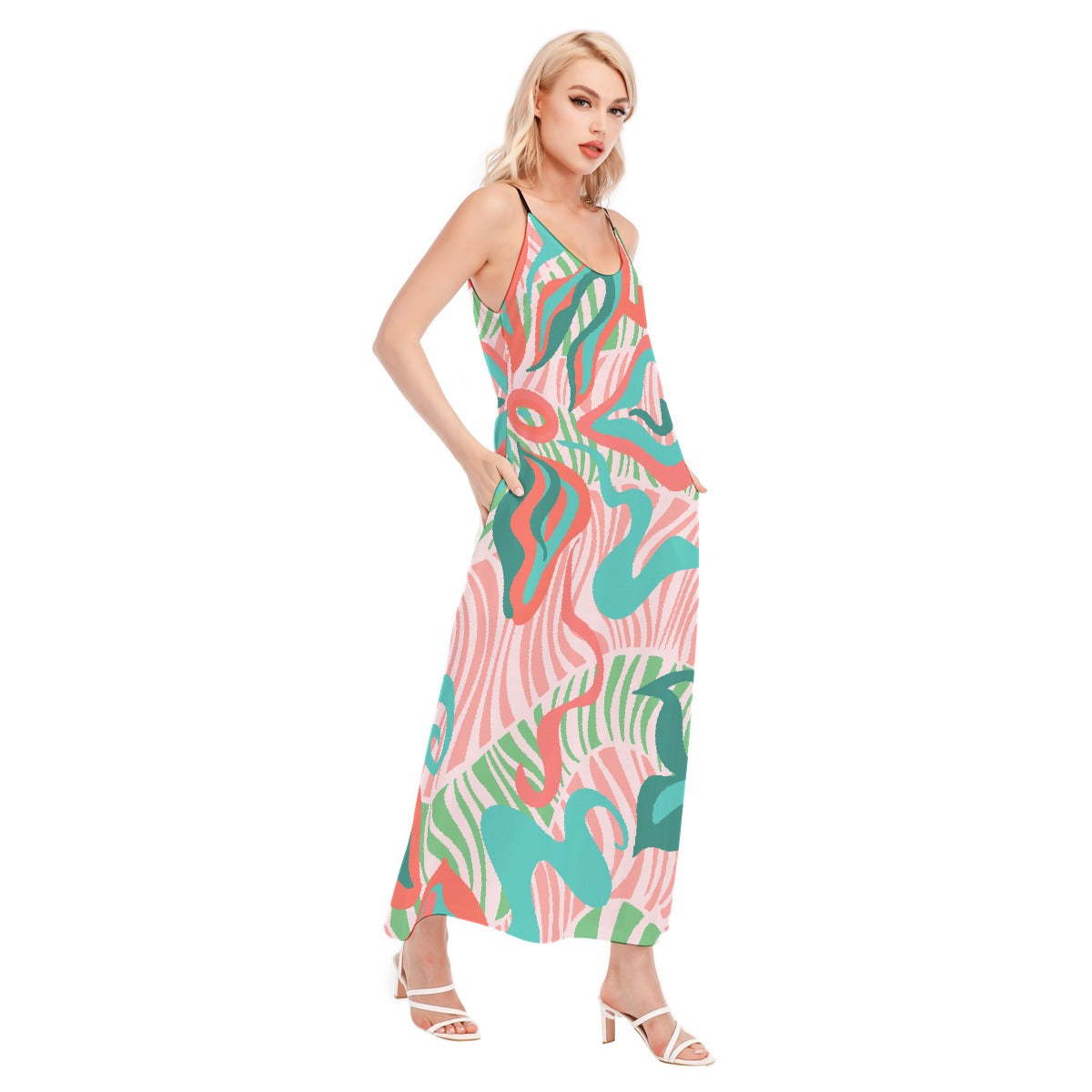All-Over Print Women's Sling Dress