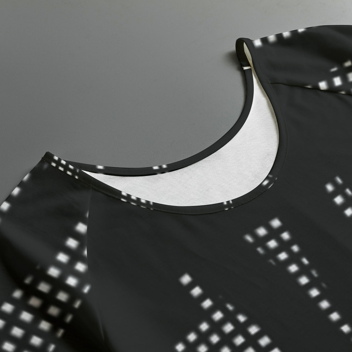 All-Over Print Women's Round Neck T-shirt With Raglan Sleeve