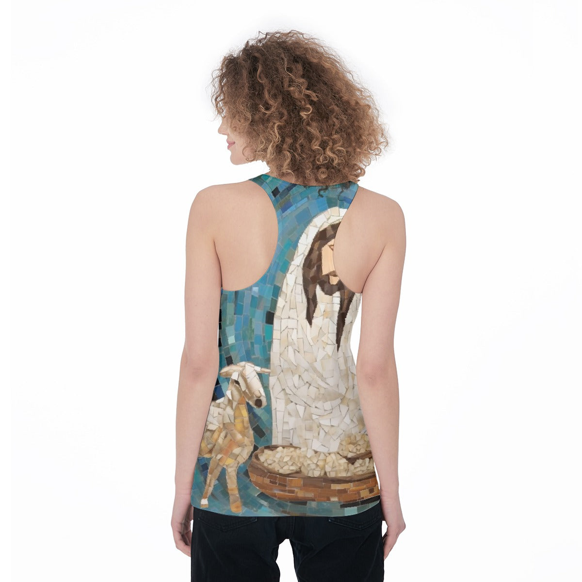 All-Over Print Women's Racerback Tank Top