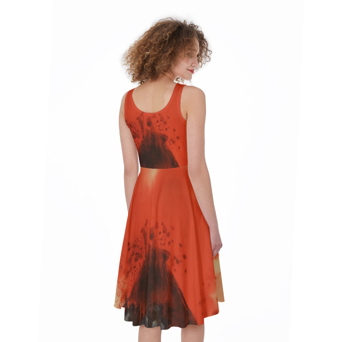 All-Over Print Women's Sleeveless Dress