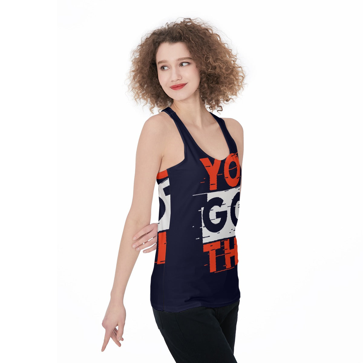 All-Over Print Women's Racerback Tank Top