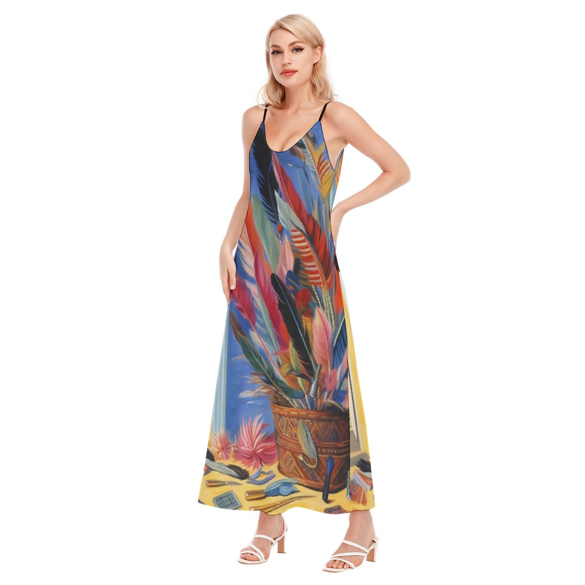 All-Over Print Women's Sling Dress
