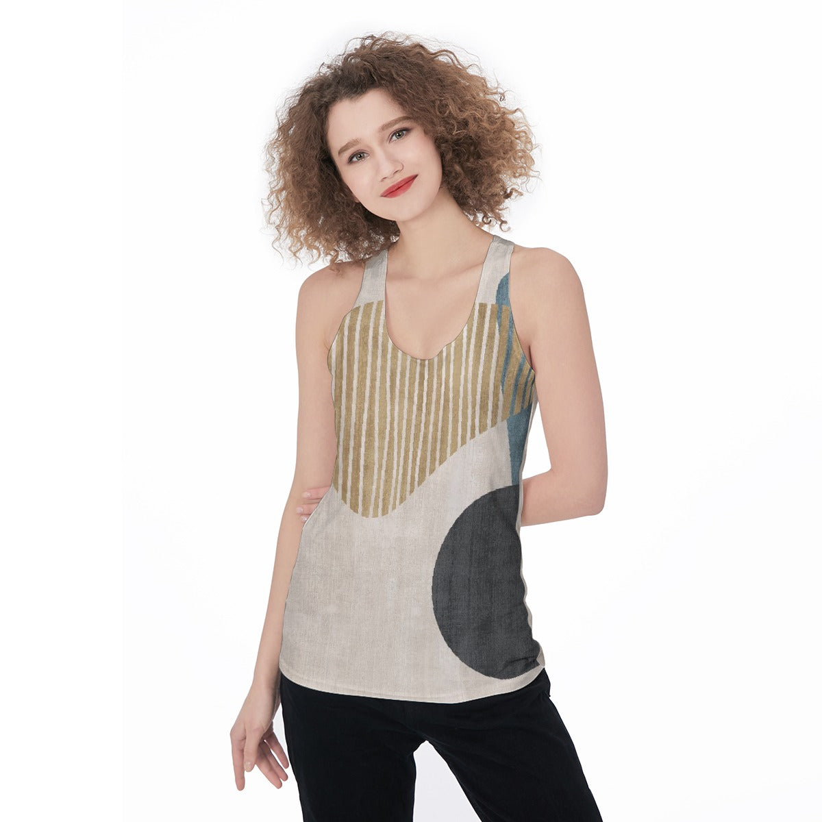 All-Over Print Women's Racerback Tank Top