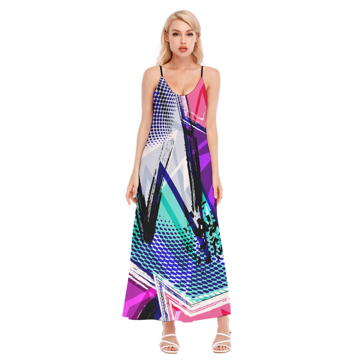 All-Over Print Women's Sling Dress