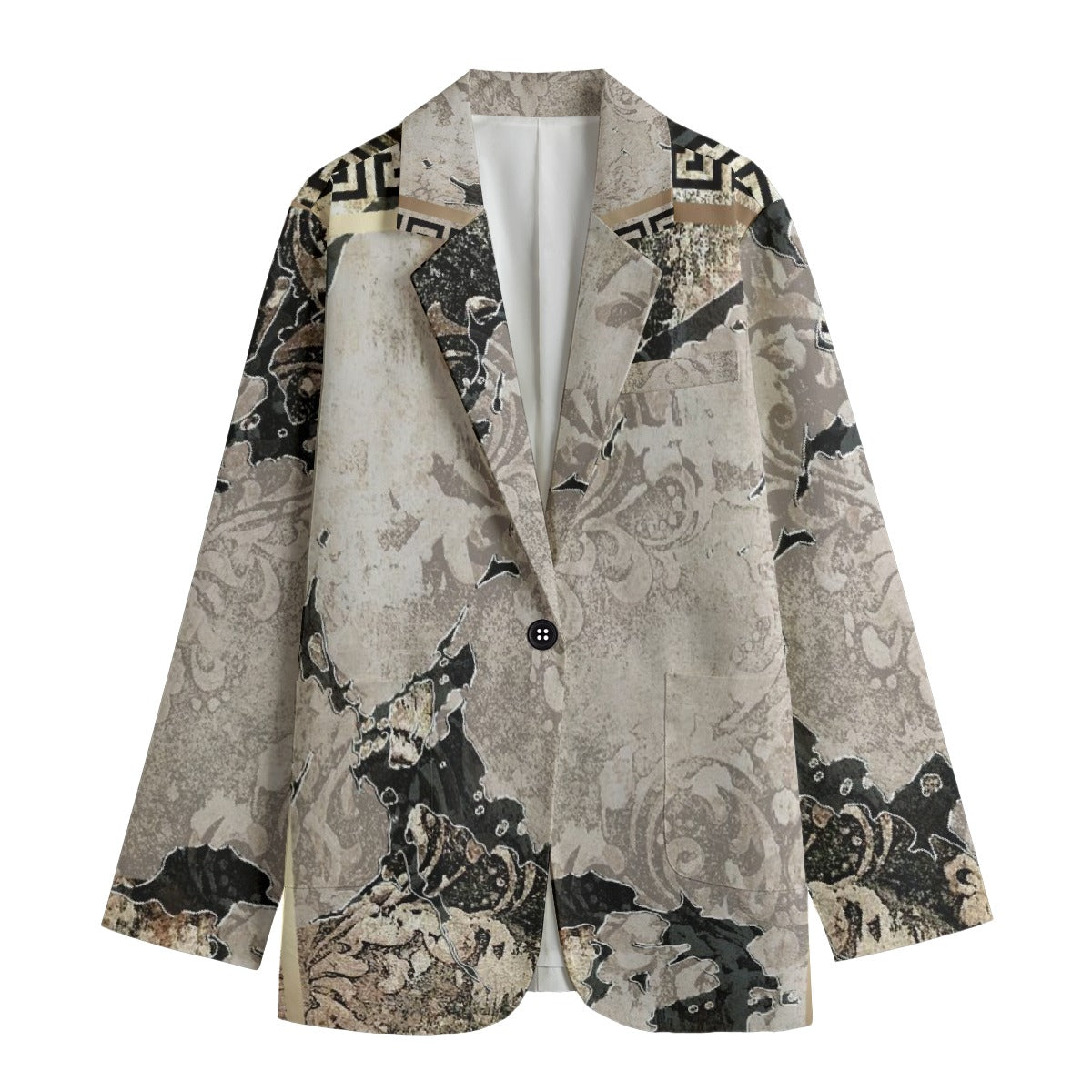All-Over Print Women's Leisure Blazer