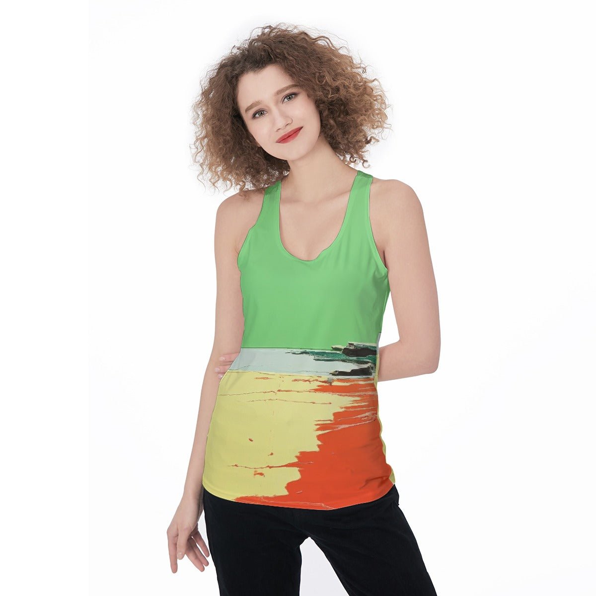 All-Over Print Women's Racerback Tank Top