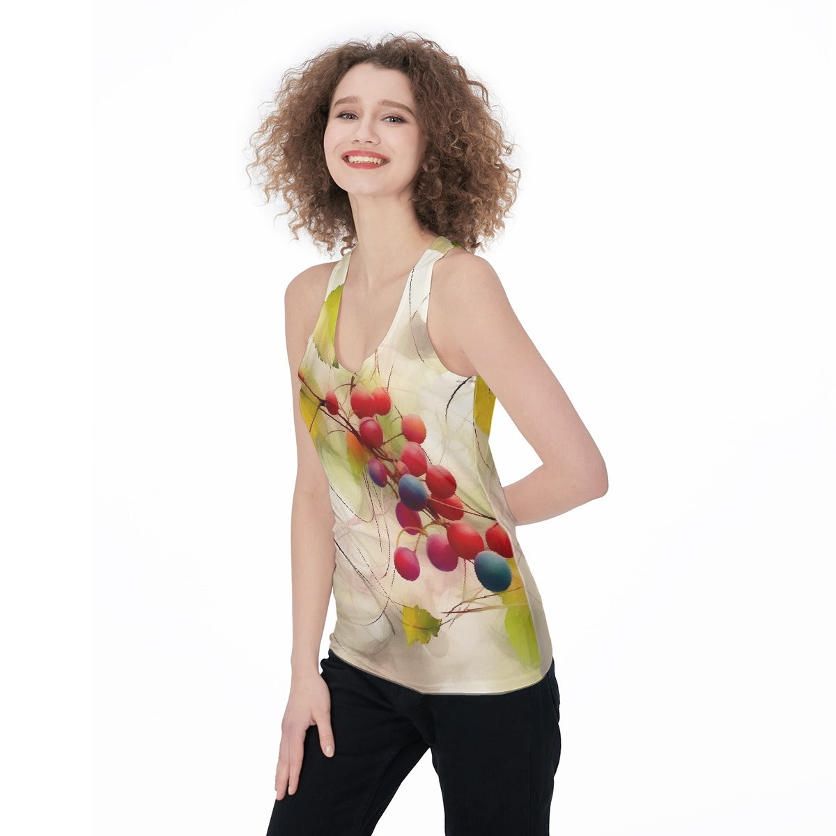 All-Over Print Women's Racerback Tank Top