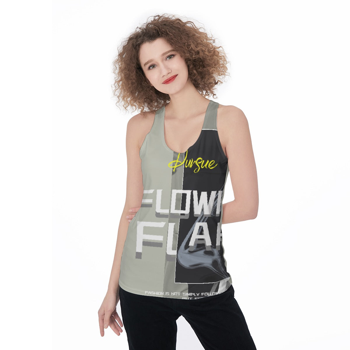 All-Over Print Women's Racerback Tank Top