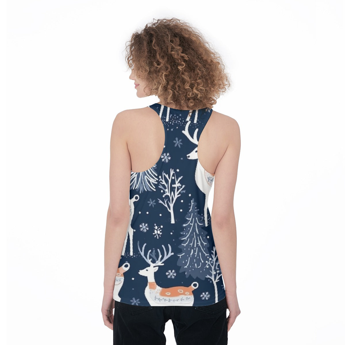 All-Over Print Women's Racerback Tank Top
