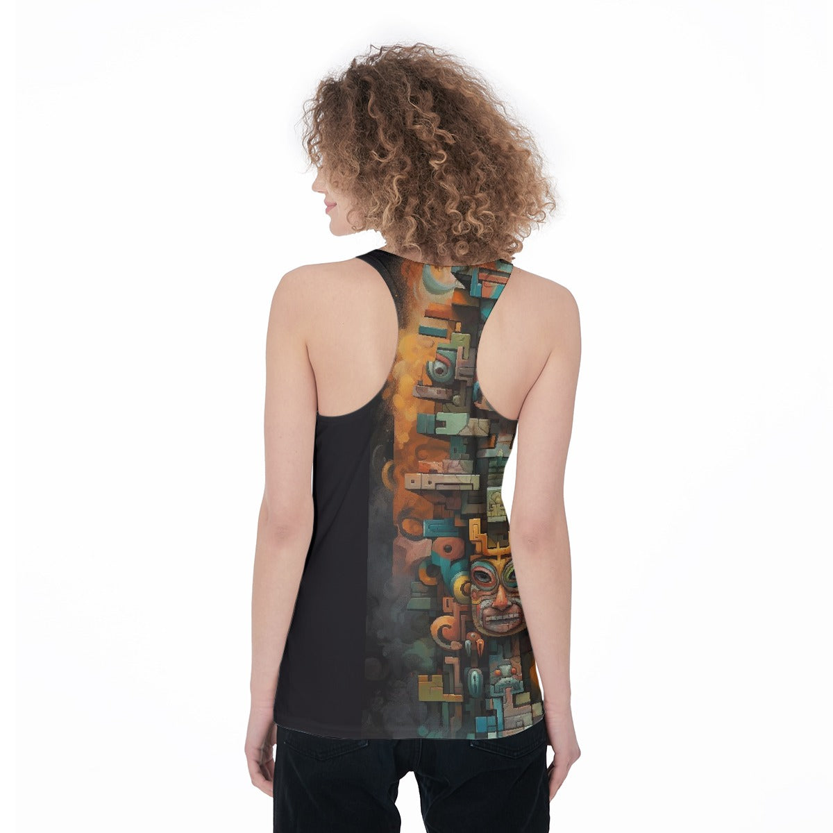 All-Over Print Women's Racerback Tank Top