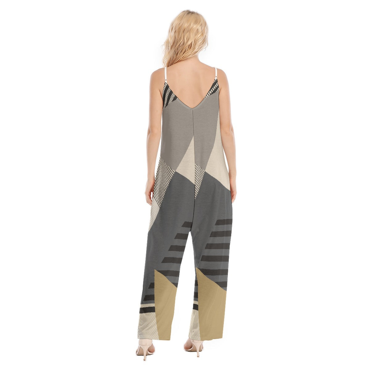 All-Over Print Women's Loose Cami Jumpsuit