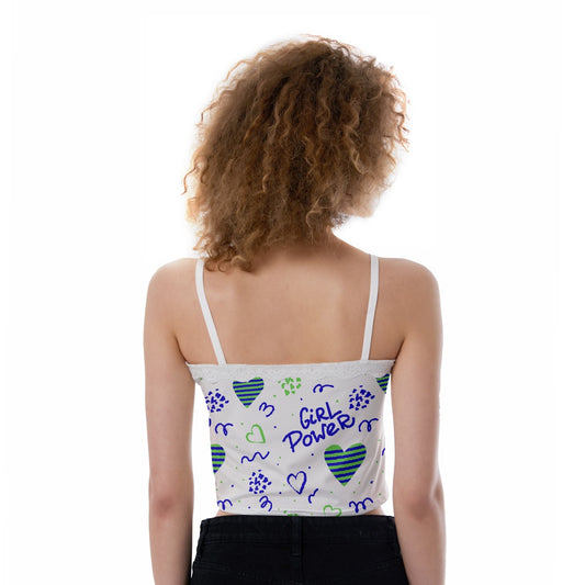 All-Over Print Women's Lace Camisole