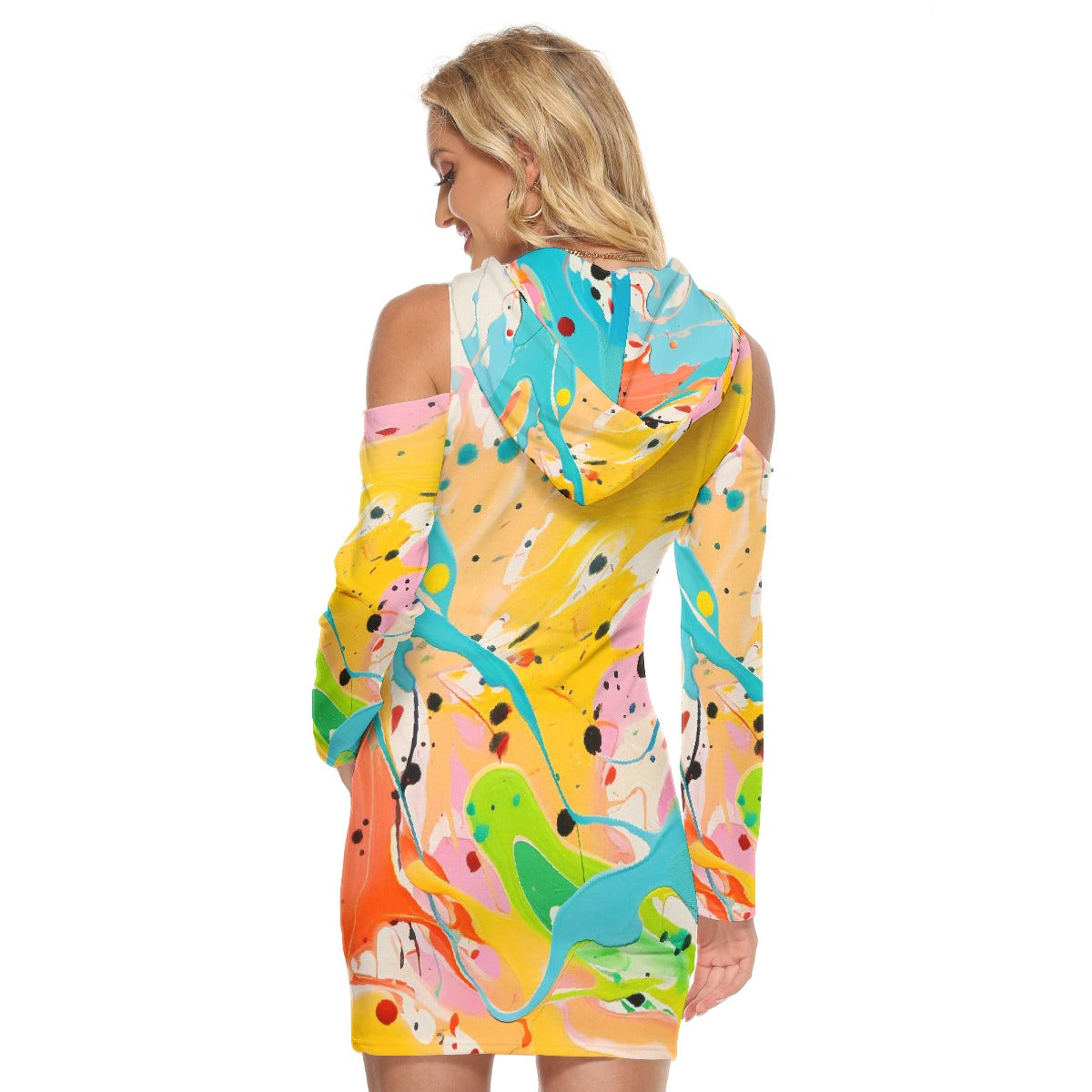 All-Over Print Women's Tight Dress