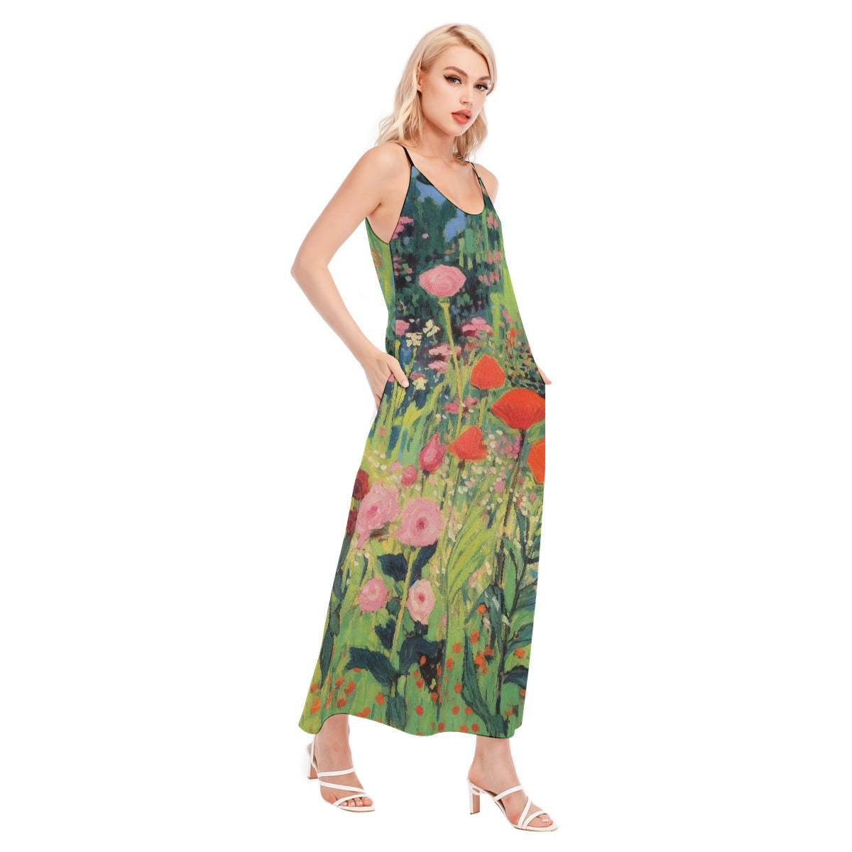 All-Over Print Women's Sling Dress