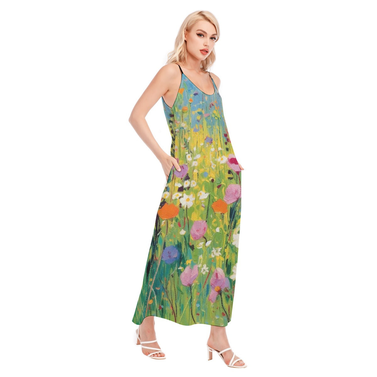 All-Over Print Women's Sling Dress