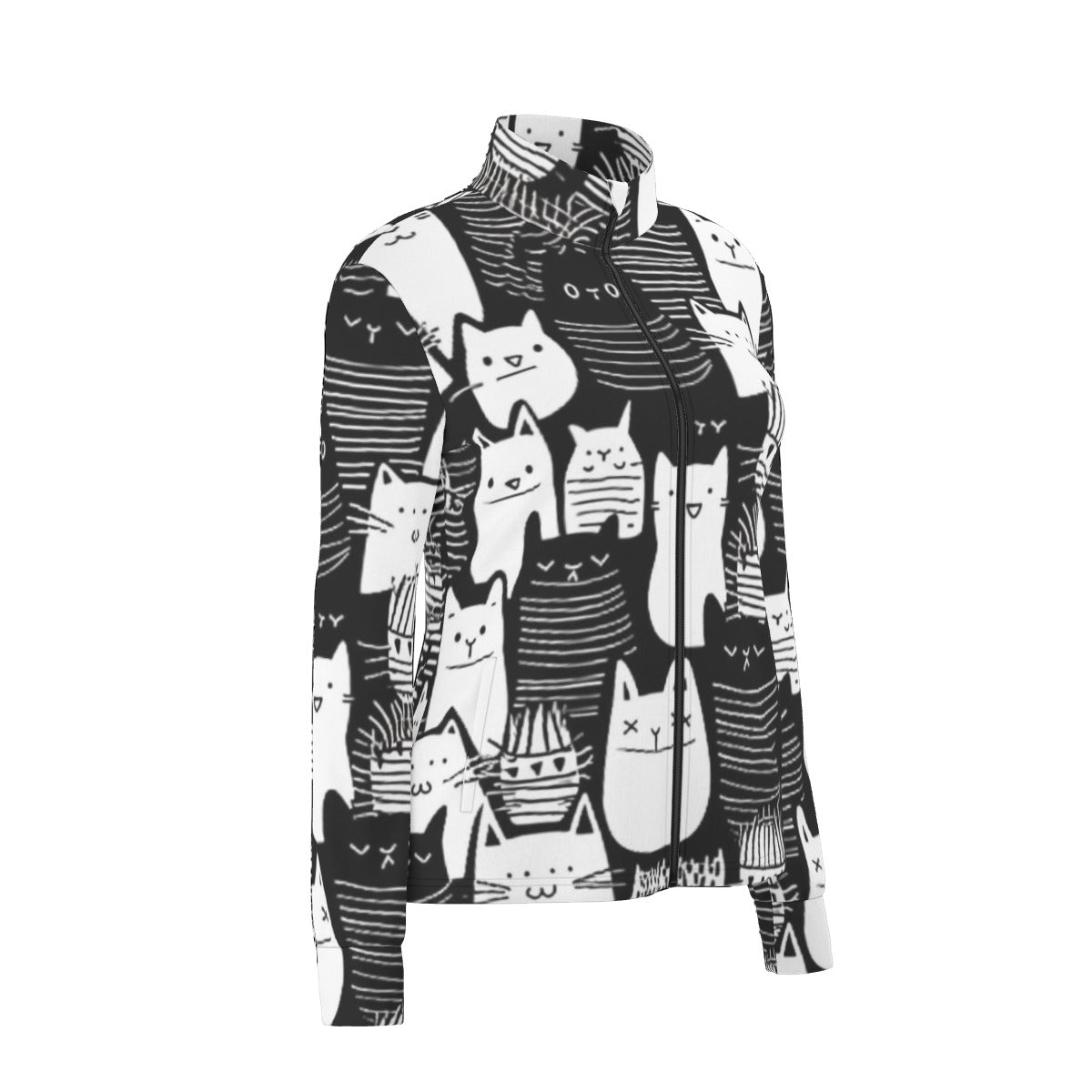 All-Over Print Women's Long Sleeve Thumbhole Jacket